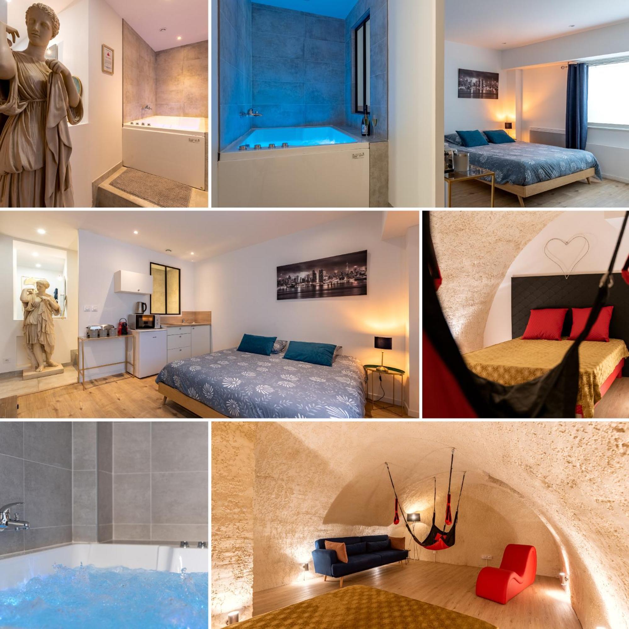 Le Fruit Defendu "Love Room" Jacuzzi Centre Ville Rouen Eksteriør billede